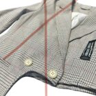 vintage-blazer-half-cut-grey-stripes-details